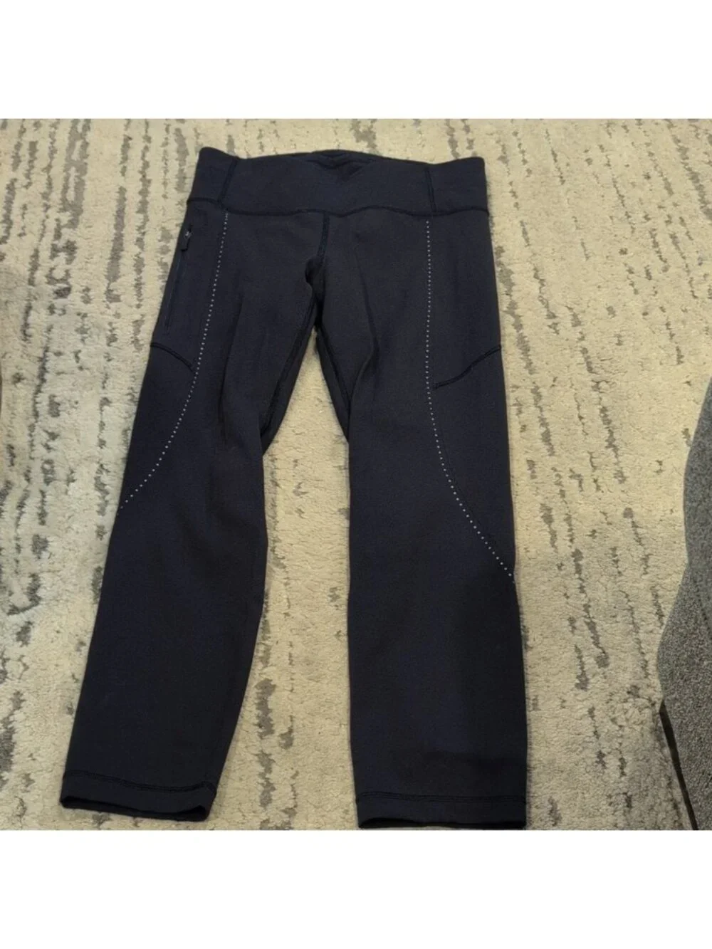 Lululemon Extra Mile Crop (Reflective 23